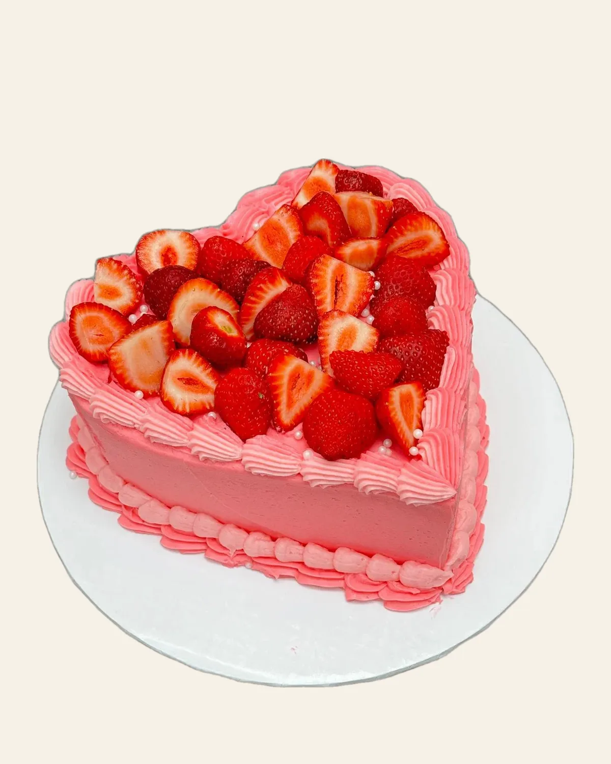 Romantic anniversary cake by The Cake Pantry, Fishers Indiana — design 1