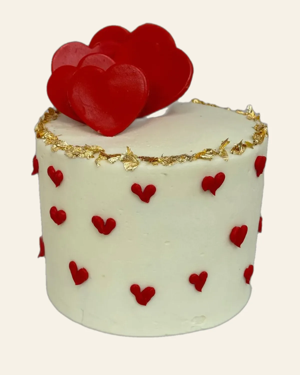 Romantic anniversary cake by The Cake Pantry, Fishers Indiana — design 11