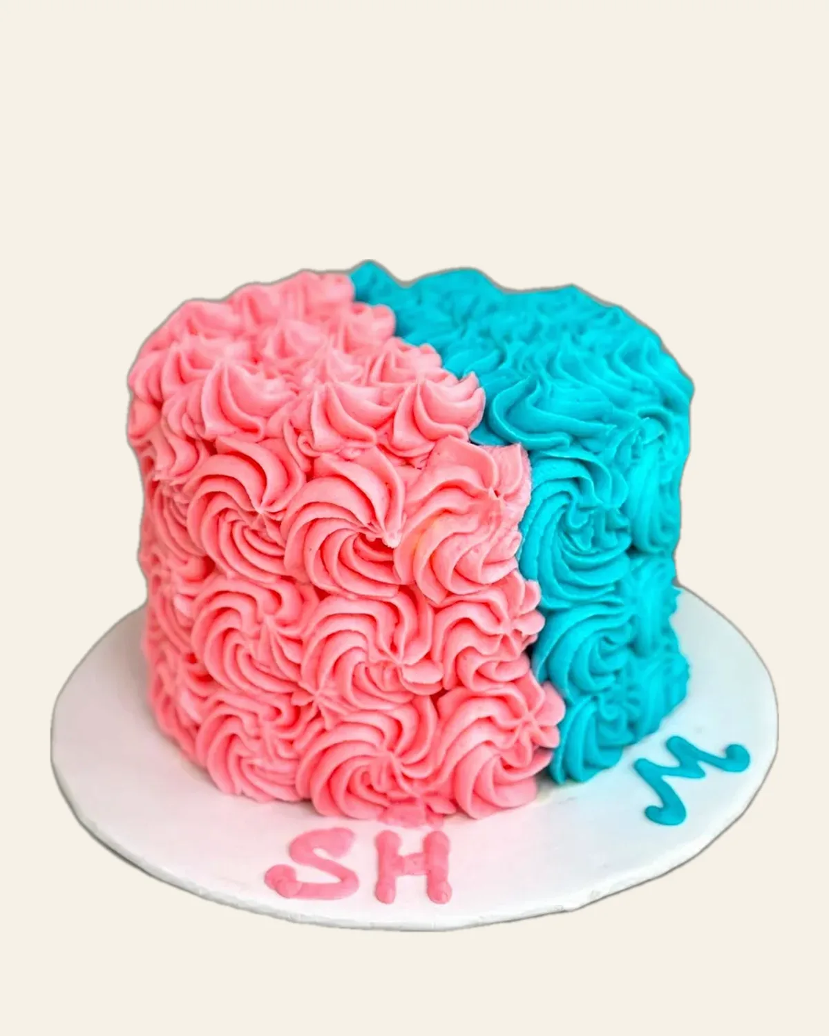 Baby shower cake by The Cake Pantry, Fishers Indiana — design 3