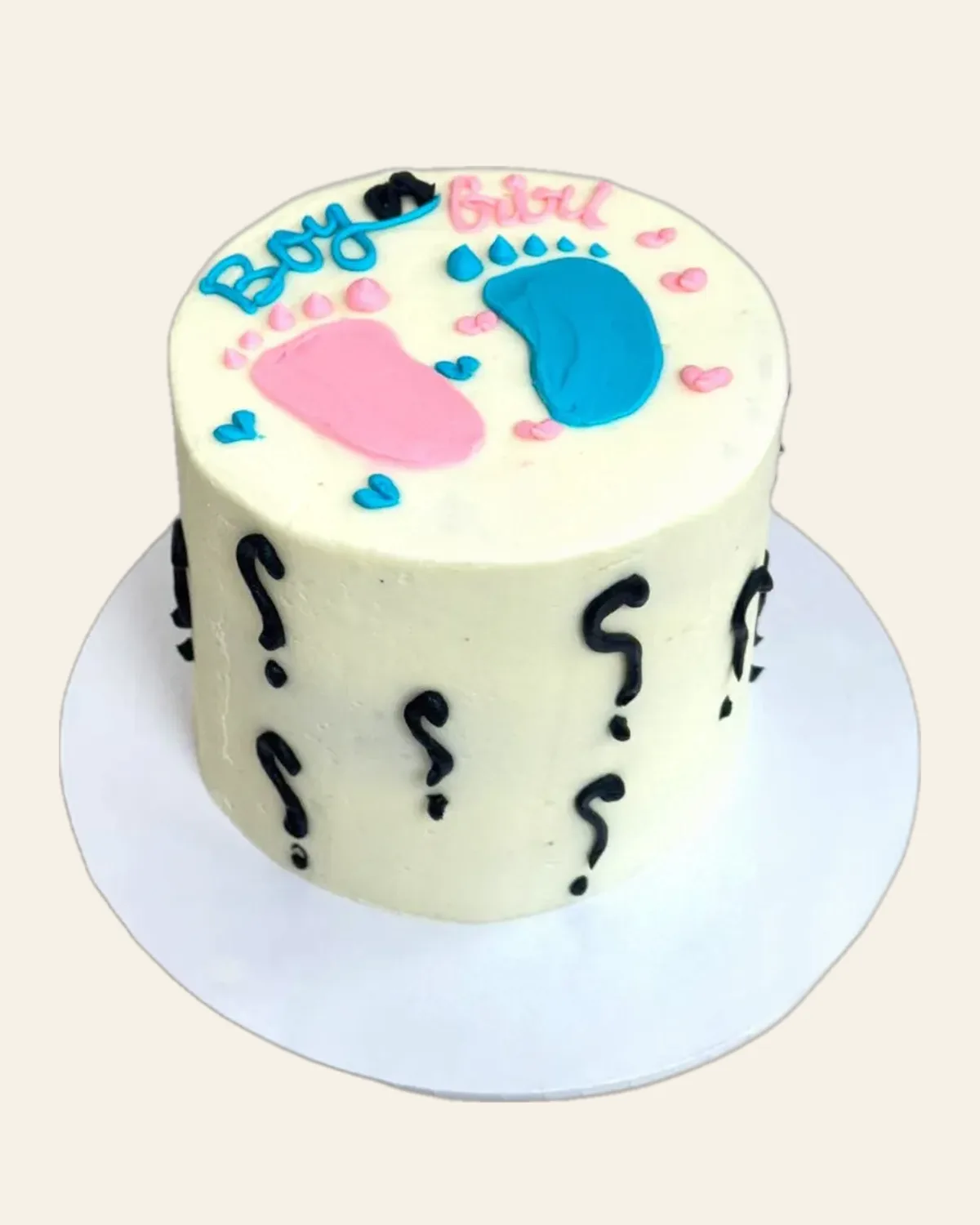 Baby shower cake by The Cake Pantry, Fishers Indiana — design 6