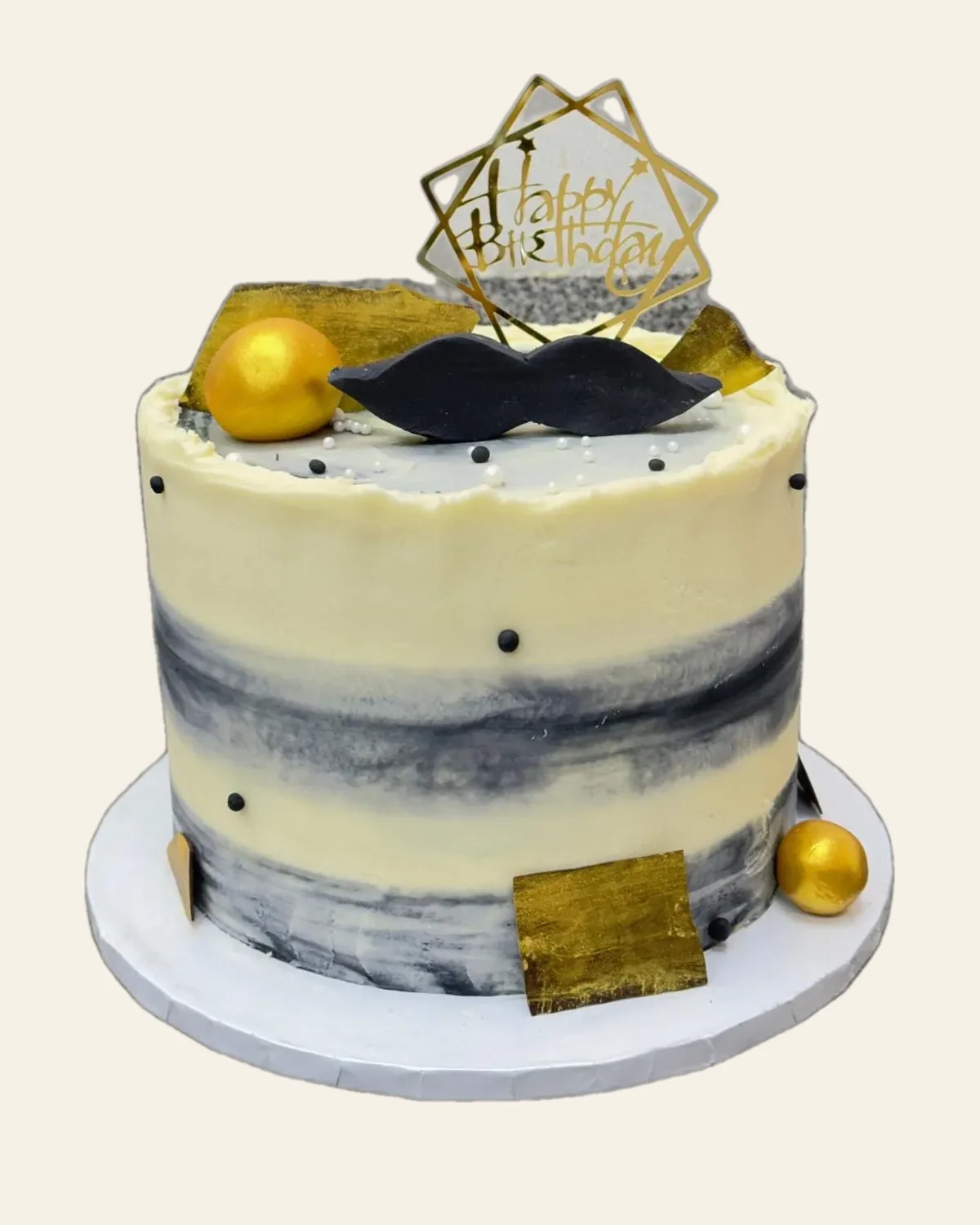 Custom birthday cake by The Cake Pantry, Fishers Indiana — design 3