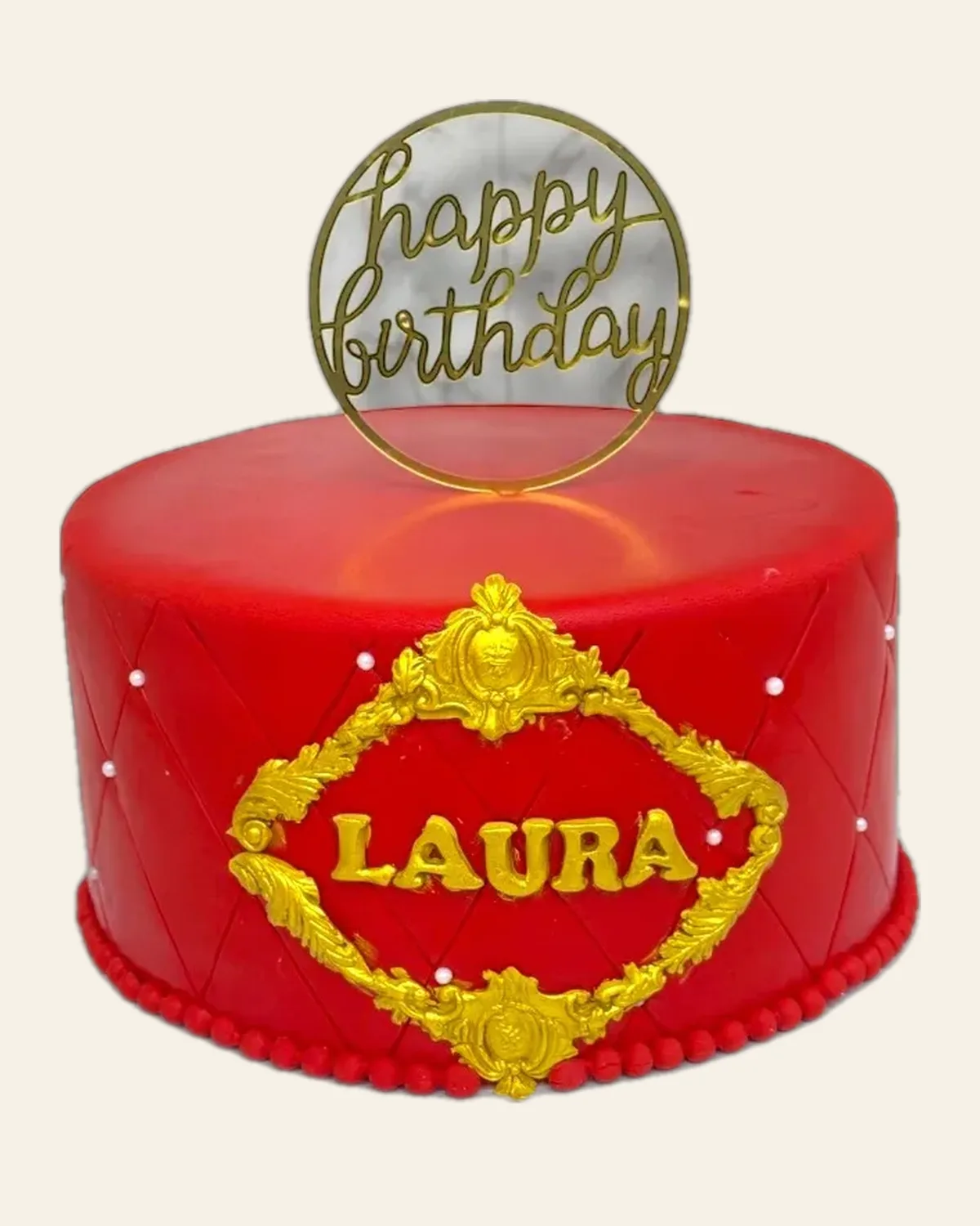 Custom birthday cake by The Cake Pantry, Fishers Indiana — design 14