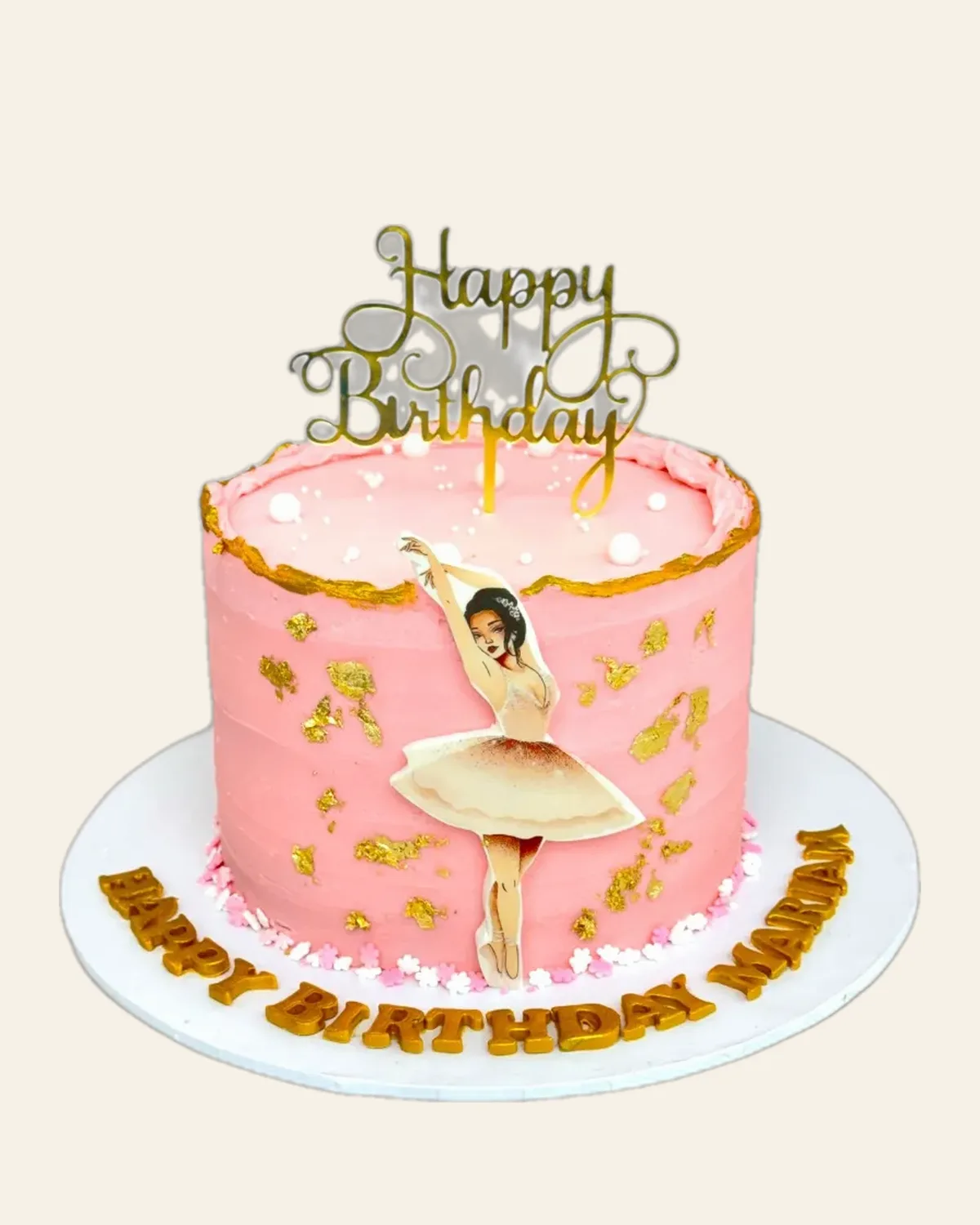 Custom birthday cake by The Cake Pantry, Fishers Indiana — design 24