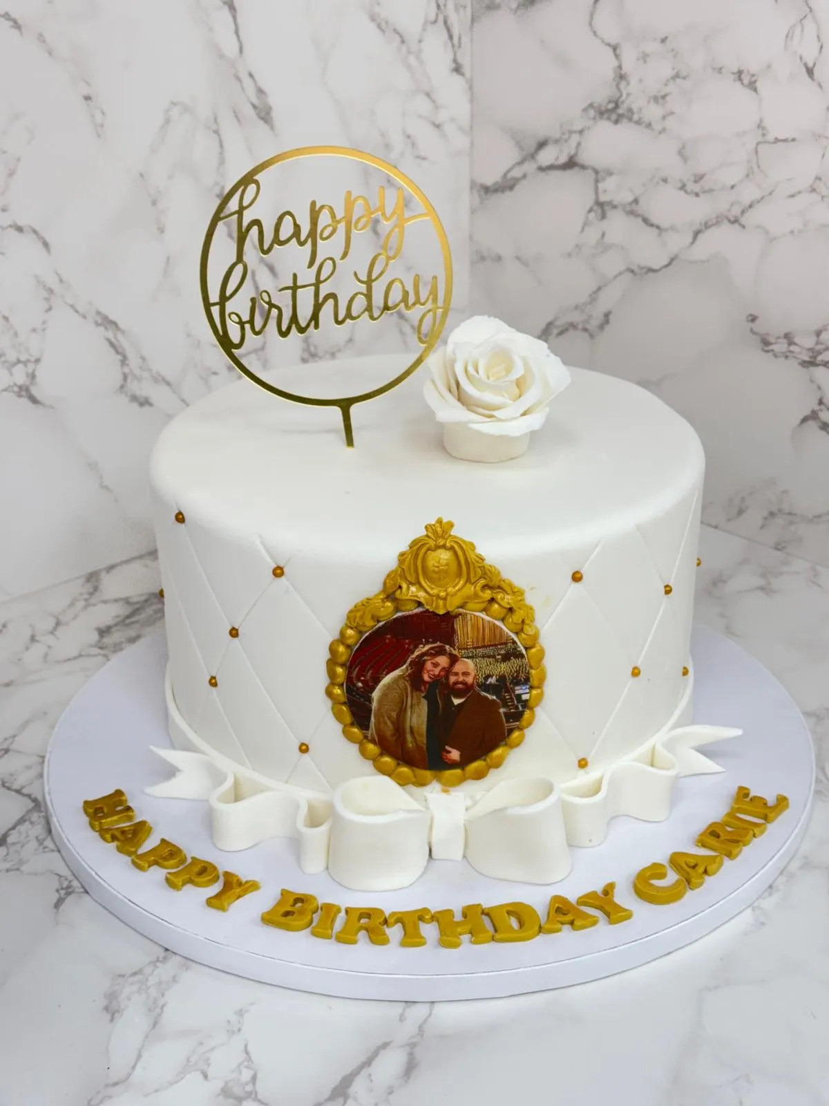 Custom birthday cake by The Cake Pantry, Fishers Indiana — design 31
