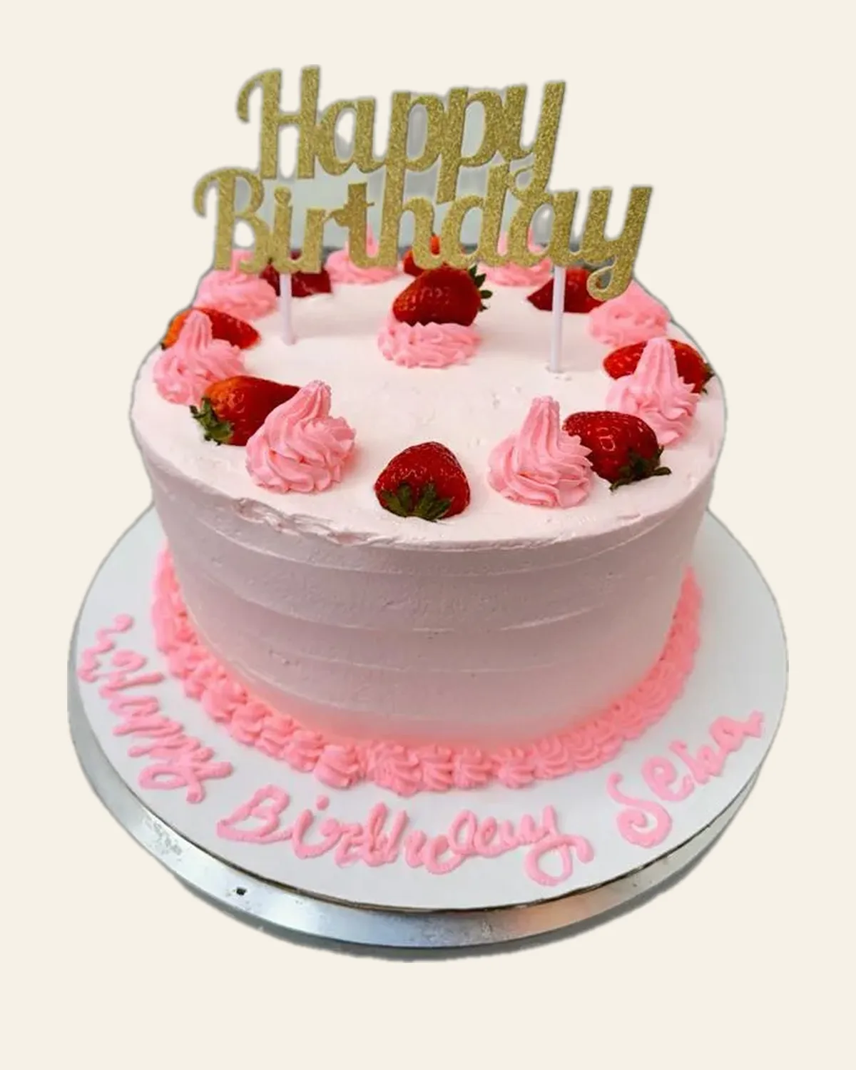 Custom birthday cake by The Cake Pantry, Fishers Indiana — design 33