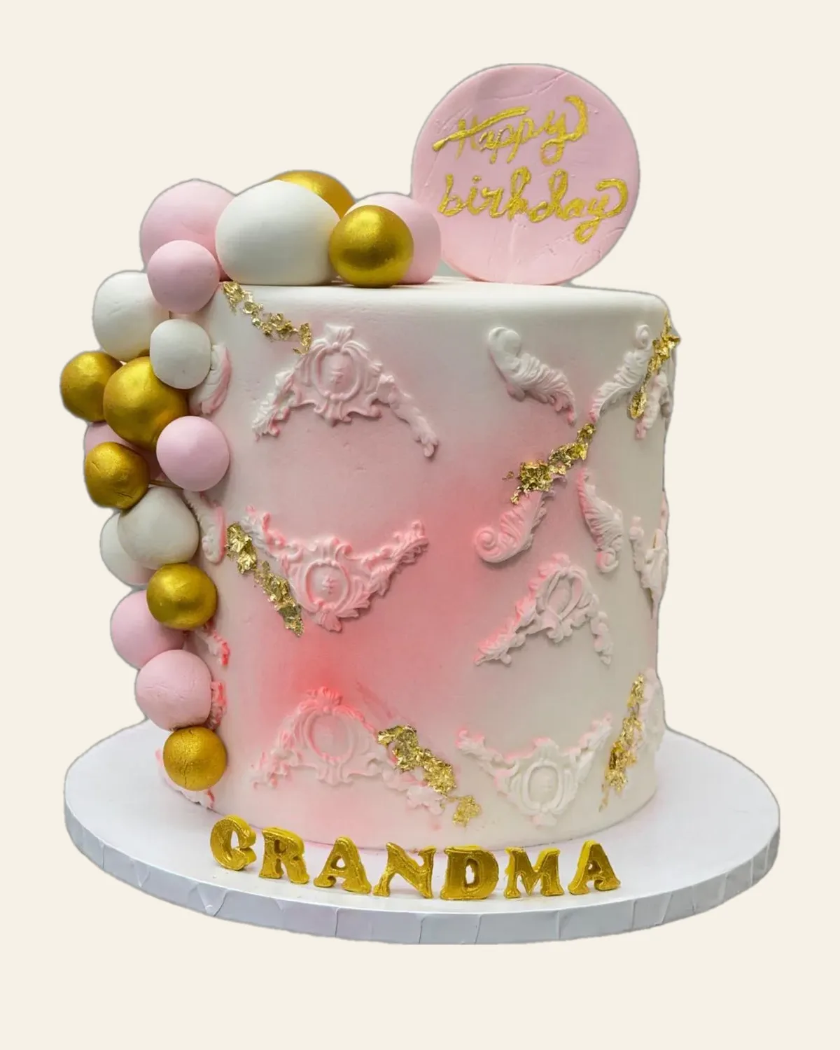 Custom birthday cake by The Cake Pantry, Fishers Indiana — design 35