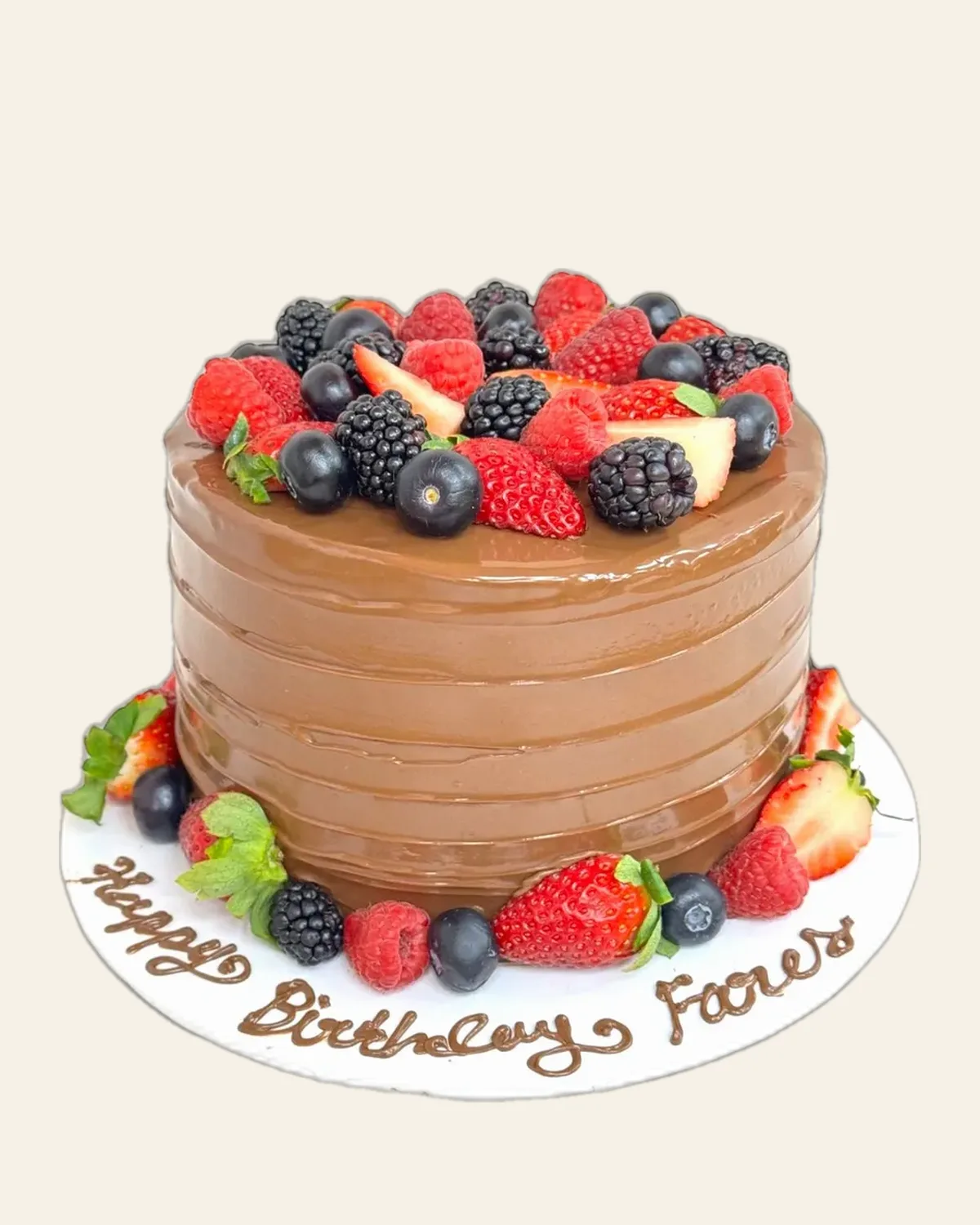Chocolate specialty cake by The Cake Pantry, Fishers Indiana — design 9
