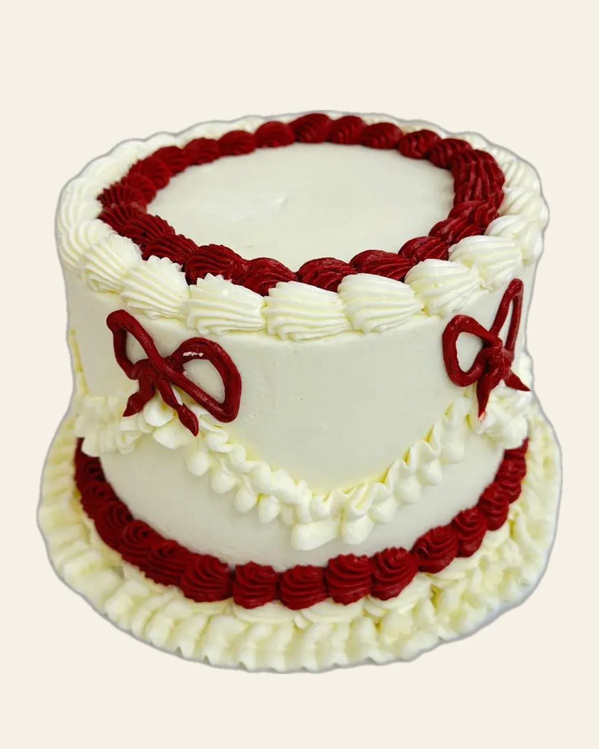 Floral buttercream cake by The Cake Pantry, Fishers Indiana — design 16