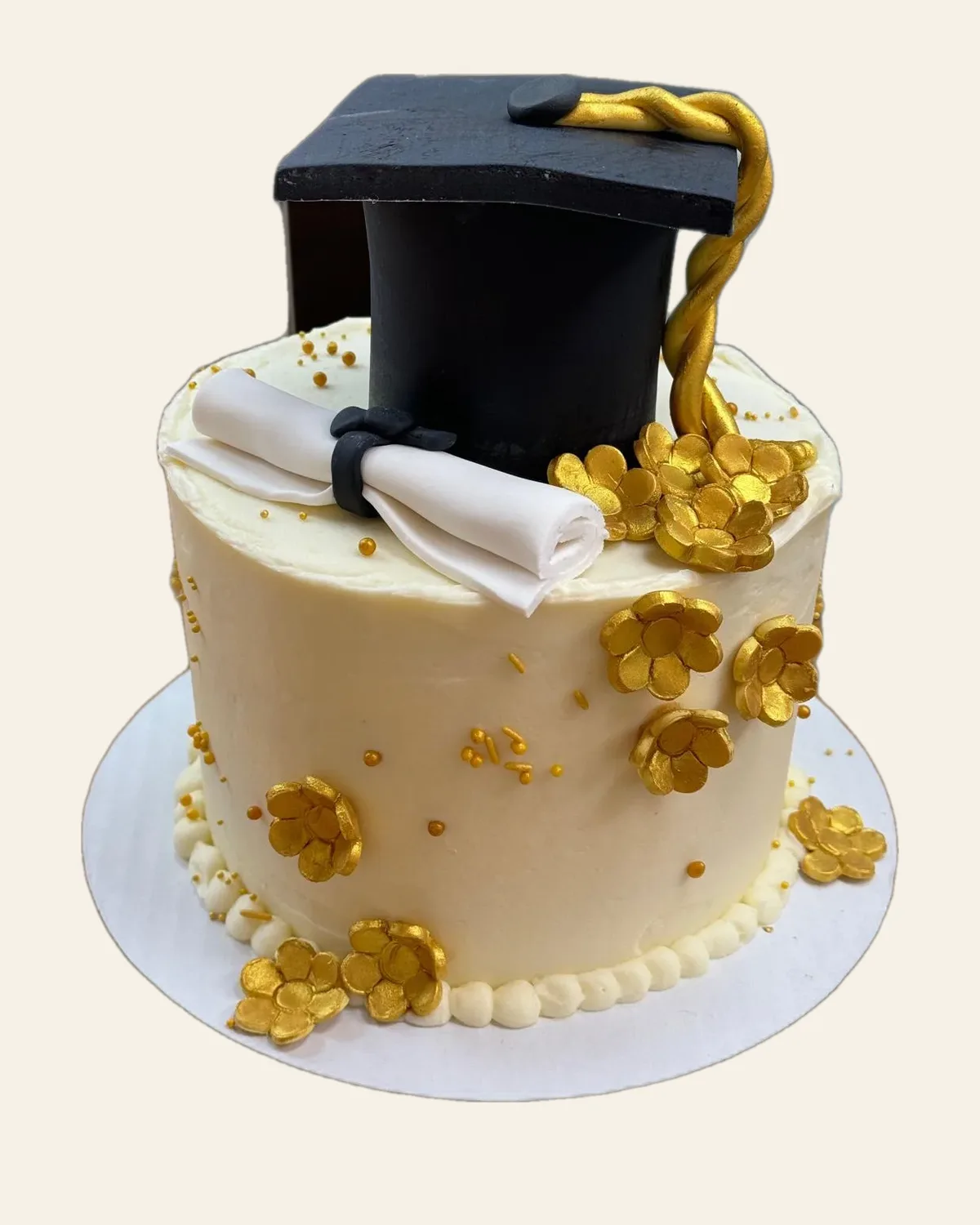 Graduation celebration cake by The Cake Pantry, Fishers Indiana — design 26
