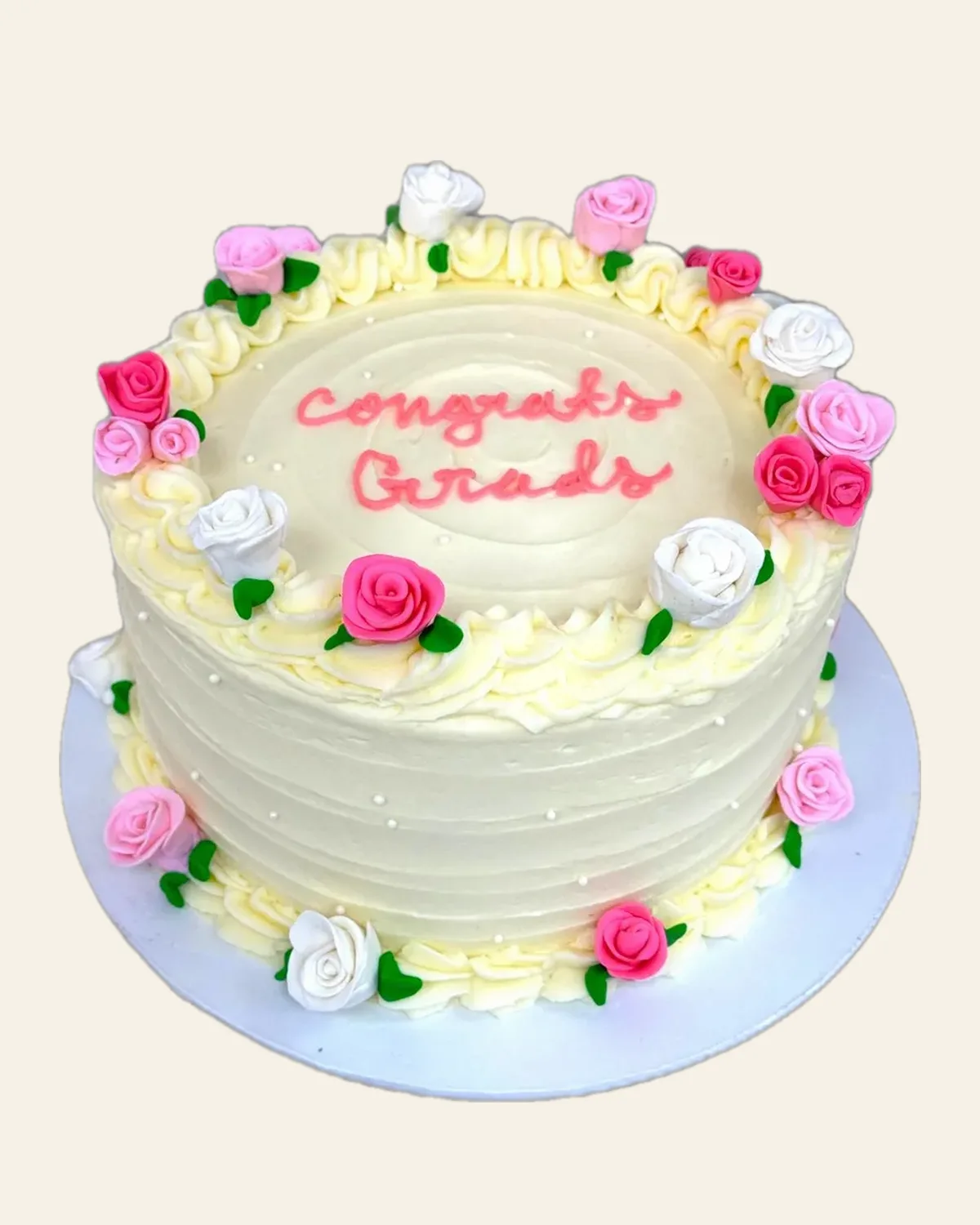Graduation celebration cake by The Cake Pantry, Fishers Indiana — design 29