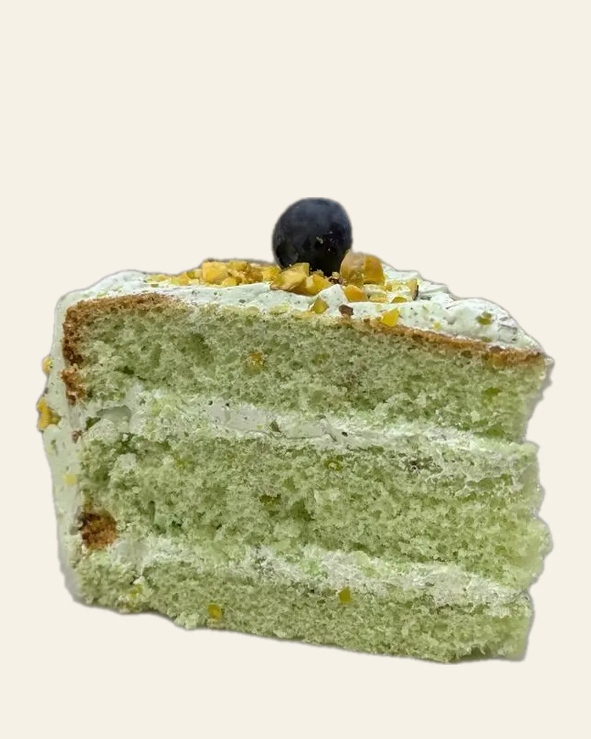 Cake cross-section showing fresh layers by The Cake Pantry, Fishers Indiana — design 1