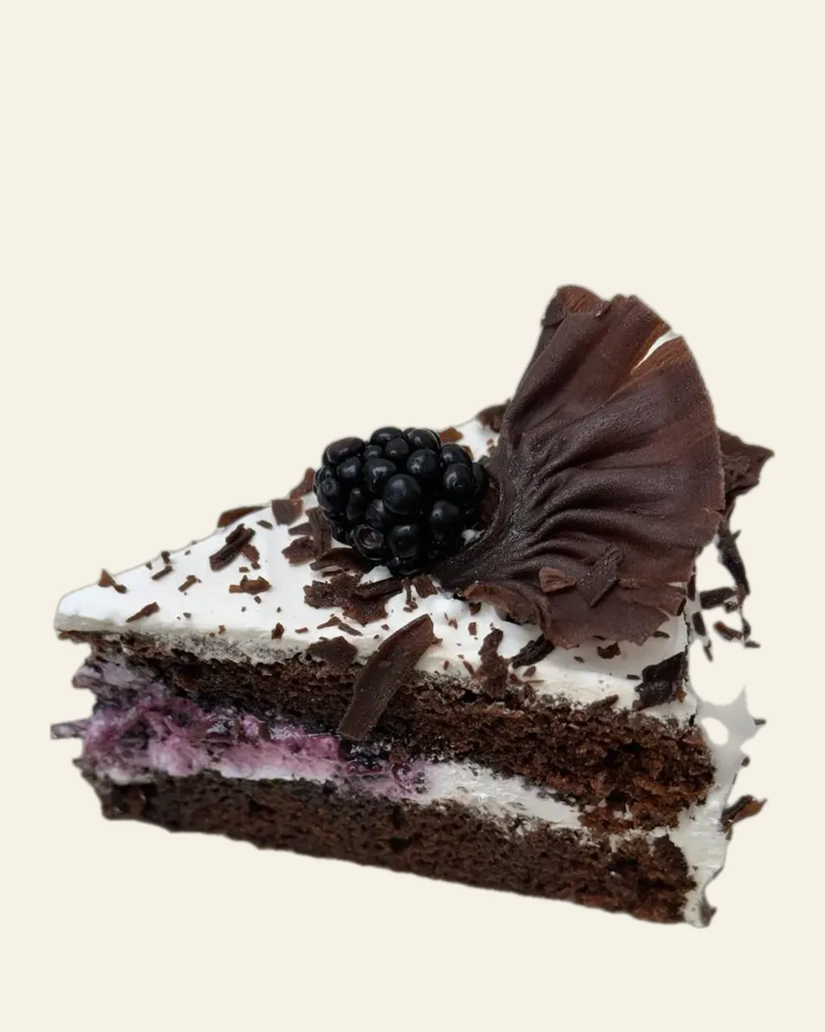 Cake cross-section showing fresh layers by The Cake Pantry, Fishers Indiana — design 3