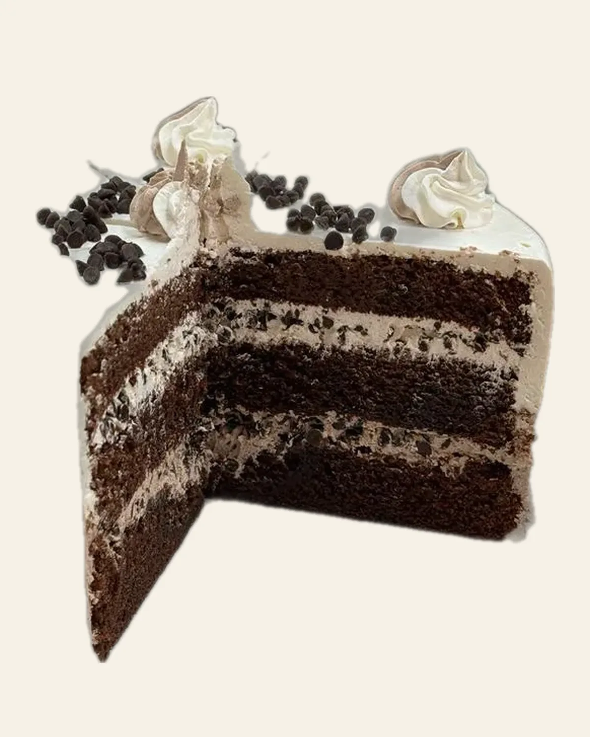 Cake cross-section showing fresh layers by The Cake Pantry, Fishers Indiana — design 5